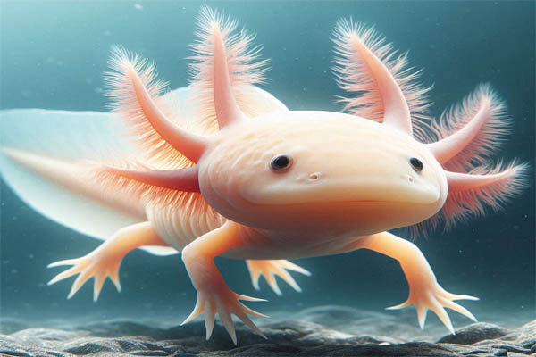 Axolotls Types, Axanthic Axolotl