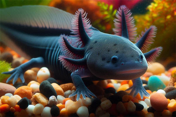 Axolotl Color, Black/Grey (Melanoid)