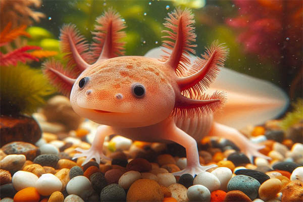 Axolotls Types, copper axolotl