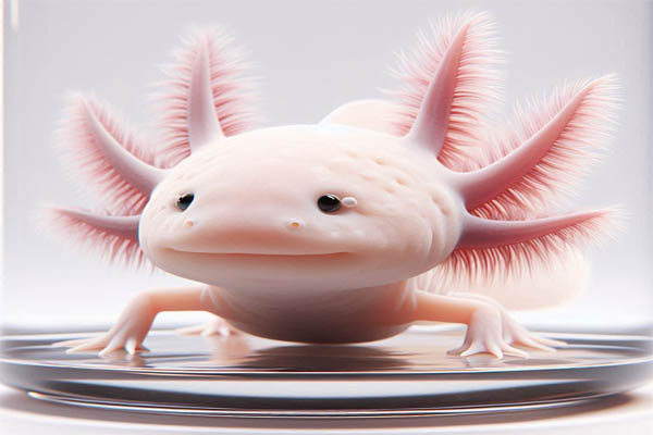 Axolotls Types, Hypomelanistic Axolotls