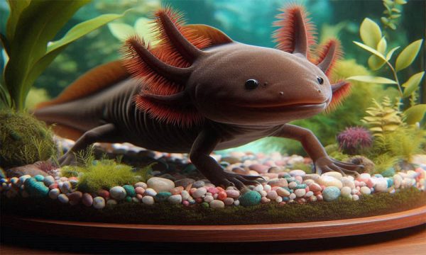 Melanoid Axolotl