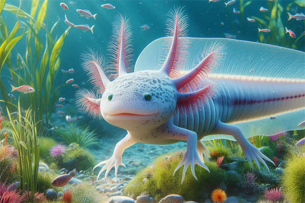 Axolotls Types, Wild Axolotl