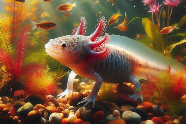  Axolotl Color, Wild Type